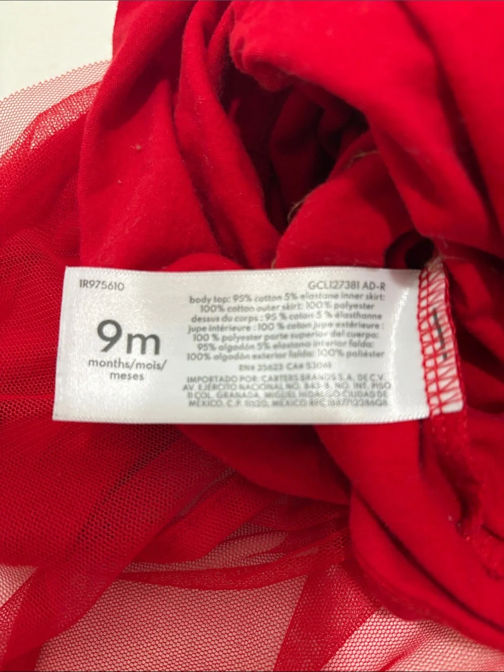 Carters carter’s red